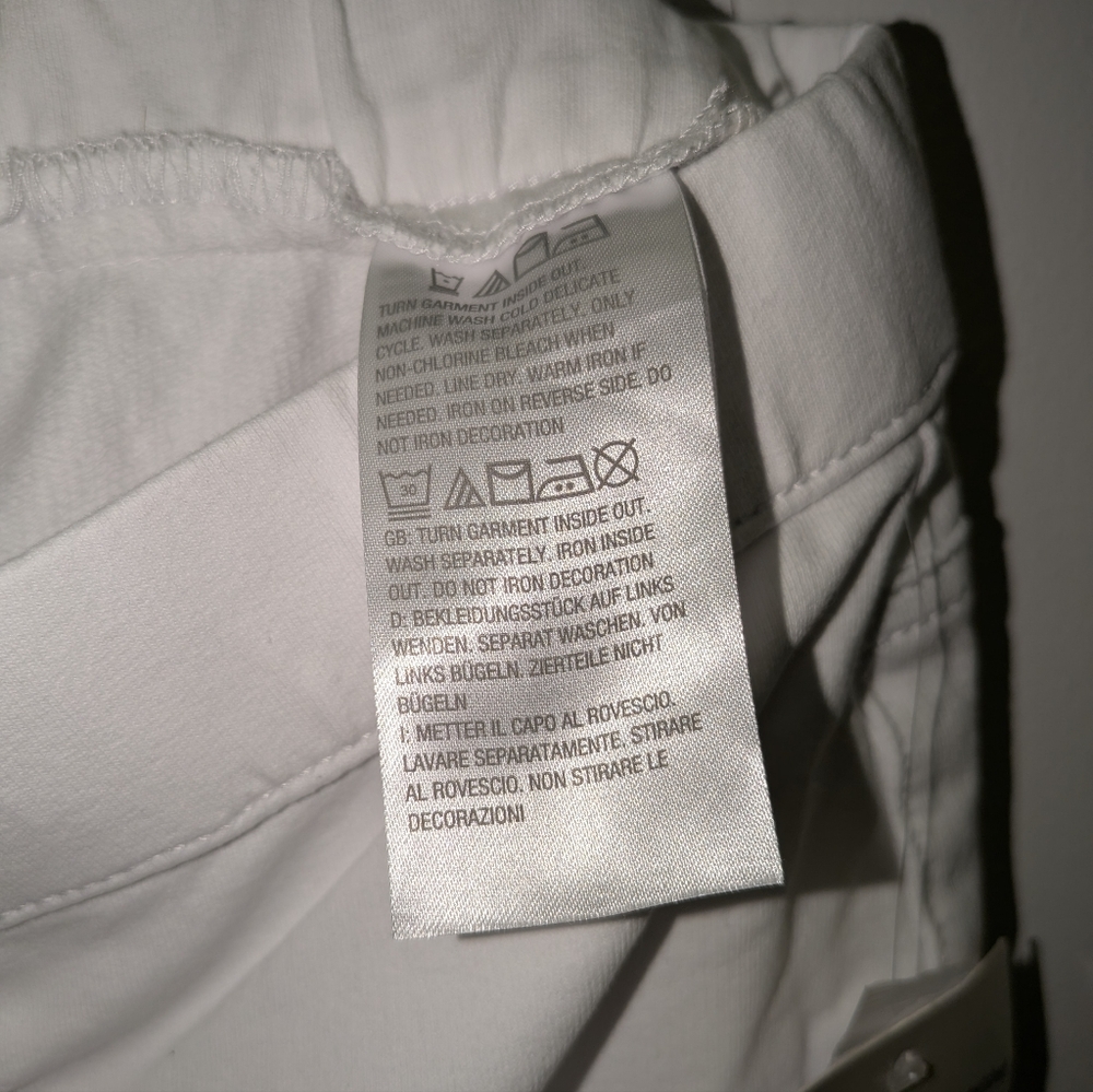 Dream Jeanwee by Quacker Factory White Pull-On Pants - Picture 6 of 14